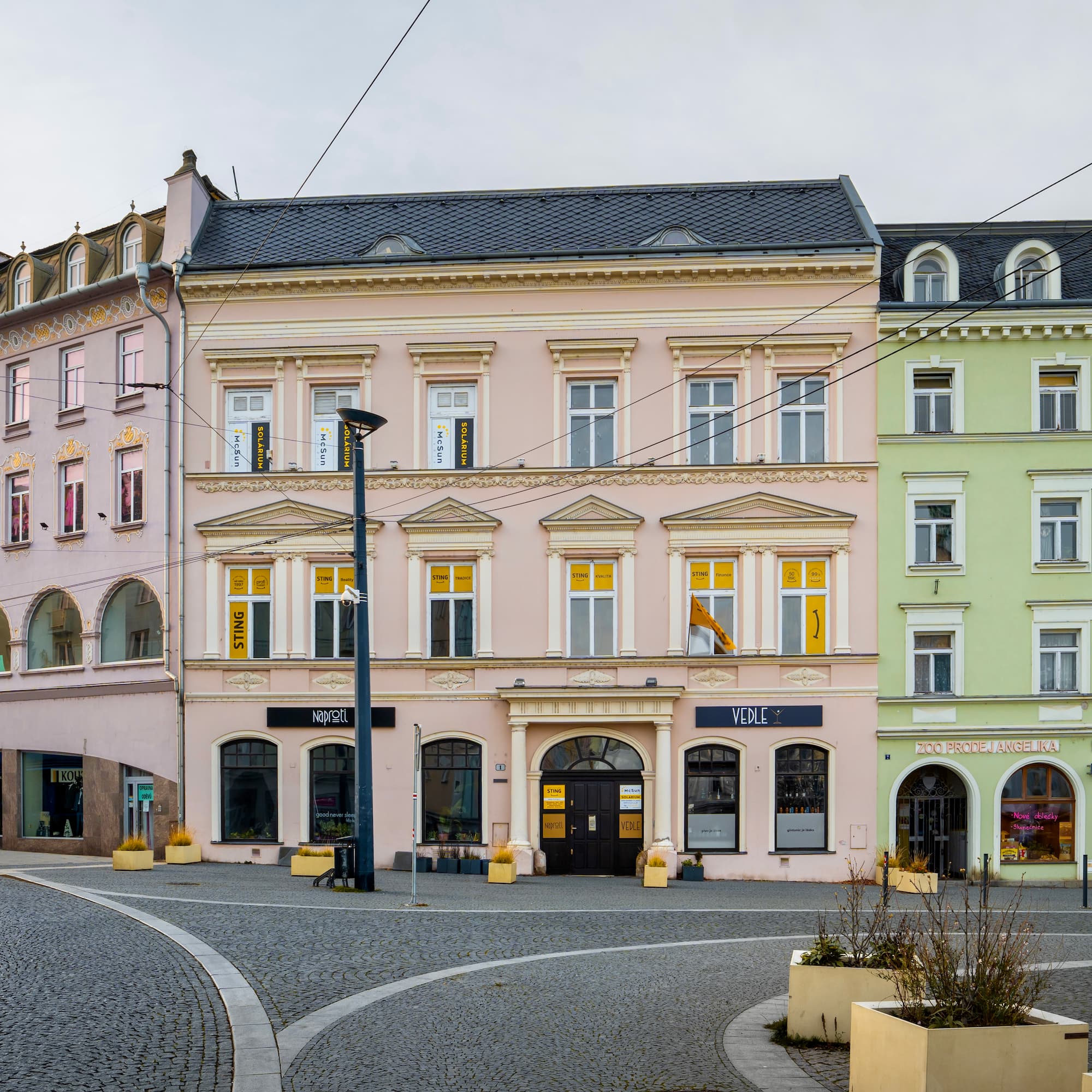 Bytové a komerční prostory, Dolní náměstí 1, Opava – REAL MOVEMENT OPAVA