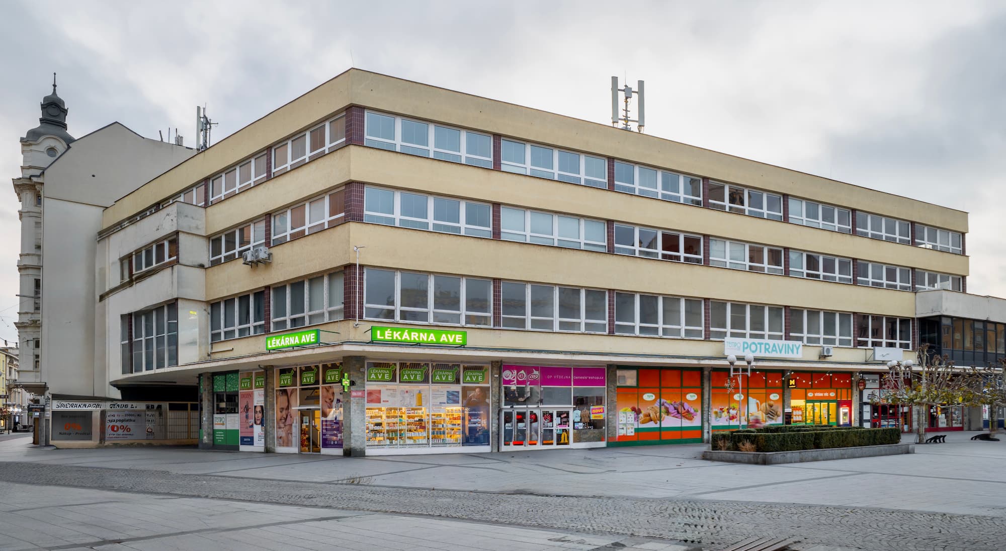 Komerční prostory v centru města, Horní náměstí 1, Opava – REAL MOVEMENT OPAVA