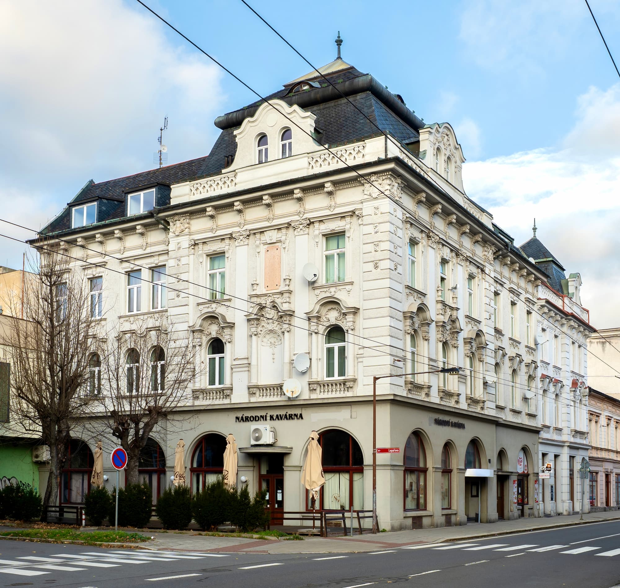 Bytový a komerční dům, Olomoucká 14, Opava – REAL MOVEMENT OPAVA